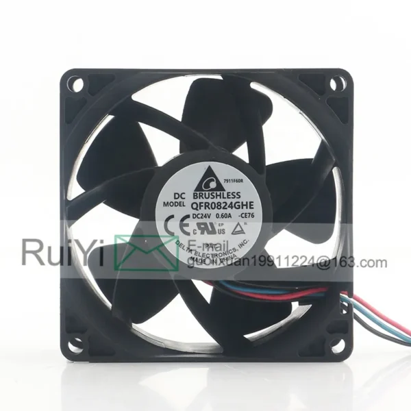 Volume Qfr0824ghe Cooling Fan, 5V, 12V, 48V, DC24V - view 2