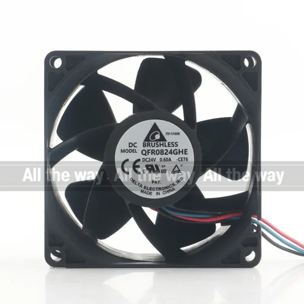 Volume Qfr0824ghe Cooling Fan, 5V, 12V, 48V, DC24V - view 4
