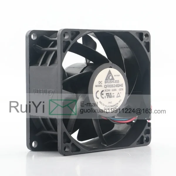 Volume Qfr0824ghe Cooling Fan, 5V, 12V, 48V, DC24V - view 4