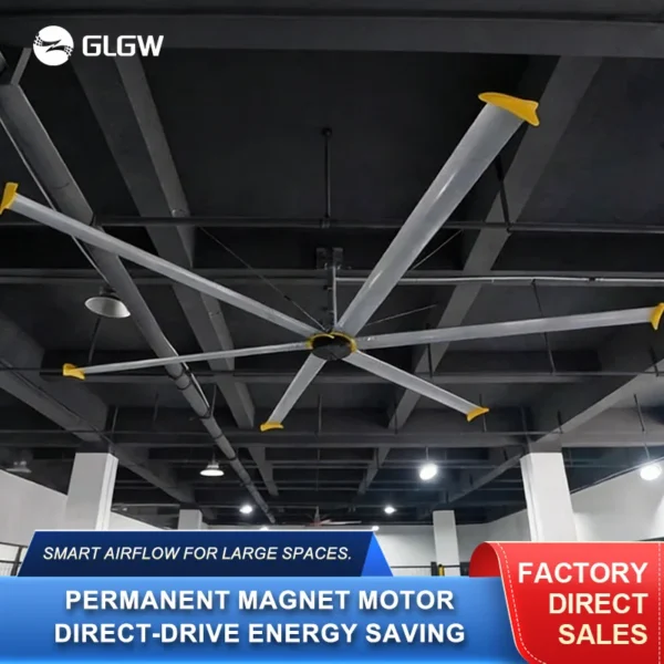 Volume Vent Hvls Fan, 8FT/10FT/16FT/20/24FT, Ceiling - view 3