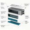 Vrf Indoor Unit, Ducted, Ceiling - view 3
