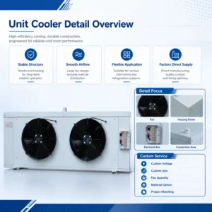 Walk-in Freezer, R404A, 380 V, Electric