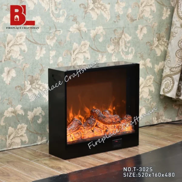 Wall Electric Insert Fireplace, 110-240V, 20W - view 4