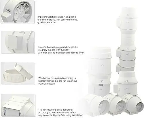 Wall Exhaust Fans, 315mm, Axial, Ceiling - view 6