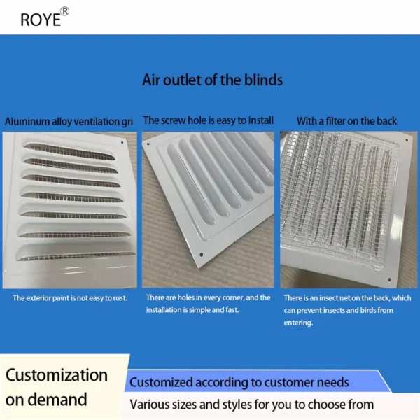 Wall Exhaust Fans, Aluminum - view 4