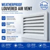Wall Exhaust Fans, Aluminum, Ceiling, Waterproof