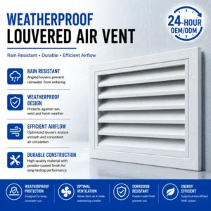 Wall Exhaust Fans, Aluminum, Ceiling, Waterproof