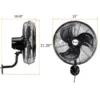 Wall Fan, 18-Inch, 4592, CFM - view 2