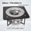 Wall Fan, 280mm, Centrifugal, 230V, 2000m/h