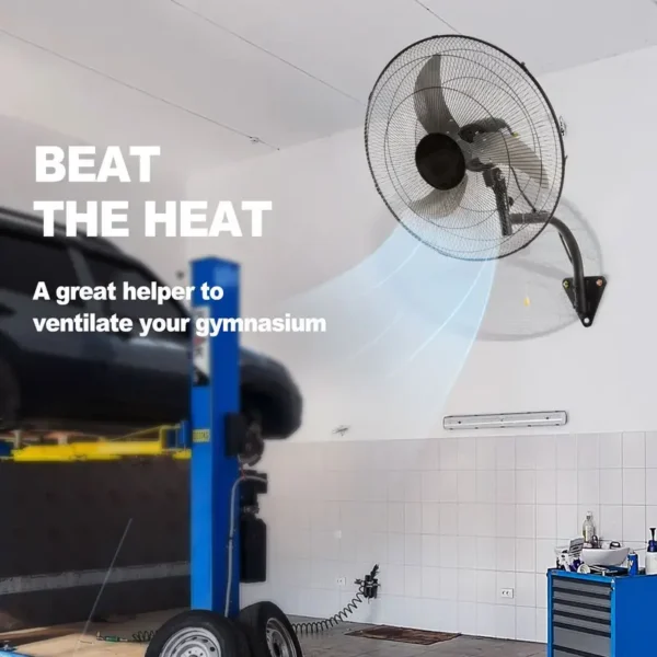 Wall Fan, 3-Speed, D0100HPFRT7 - view 2
