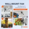 Wall Fan, 3-Speed, D0100HPFRT7 - view 3