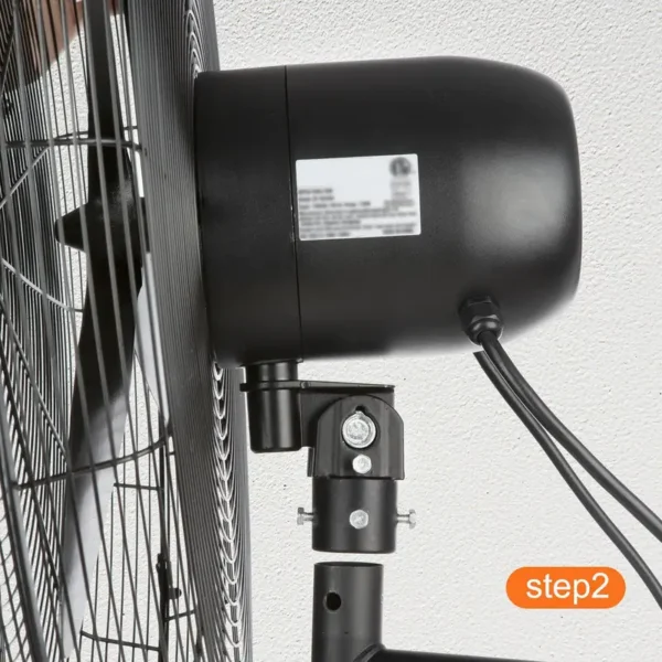 Wall Fan, 3-Speed, D0100HPFRT7 - view 6