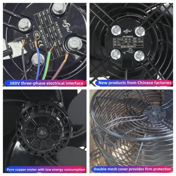 Wall Fan, 380 V, Electric - view 6