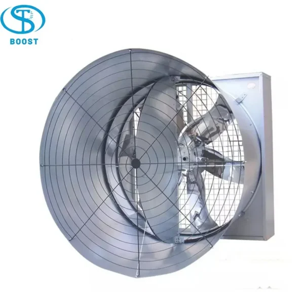 Wall Fan, 380V, Axial, Stainless, Steel - view 2