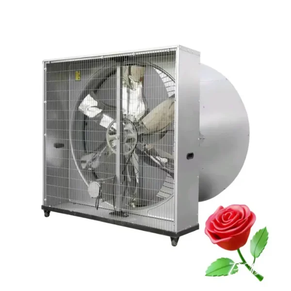 Wall Fan, 380V, Axial, Stainless, Steel - view 6