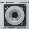 Wall Fan, 400/450mm, Centrifugal, 4800m/h, 230V