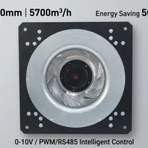 Wall Fan, 400/450mm, Centrifugal, 4800m/h, 230V