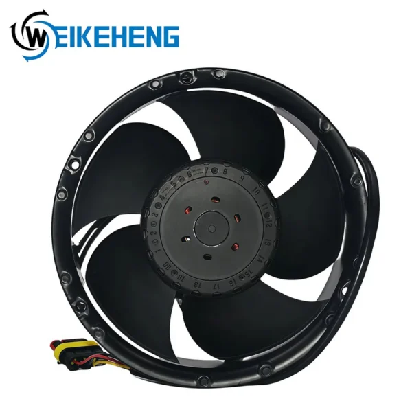 Wall Fan, 6318/2TDHHPR, 48V, 127W, Axial - view 2