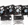 Wall Fan, 80x80x15mm, 12v, 24v, Axial - view 4