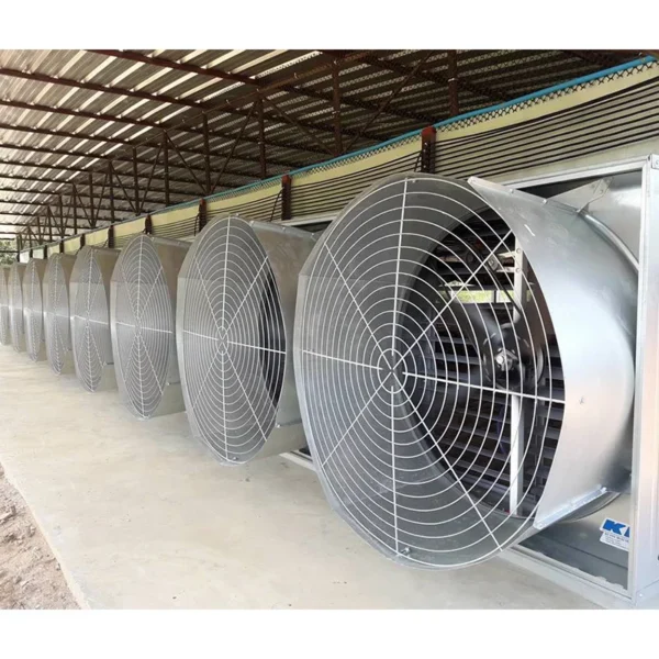 Wall Fan, Axial, 380v, 46000M3 - view 2