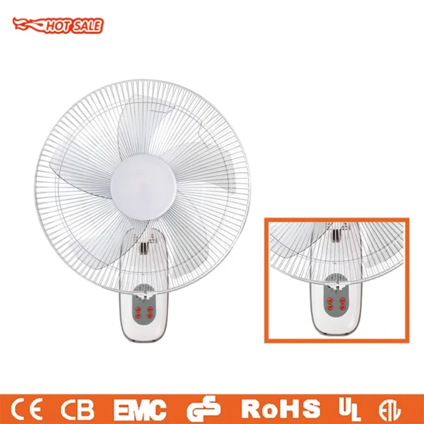 Wall Fan, Electric, Plastic - view 4