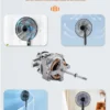 Wall Fan, LFM-02, 110V/220V, IE3, 7120mm - view 3