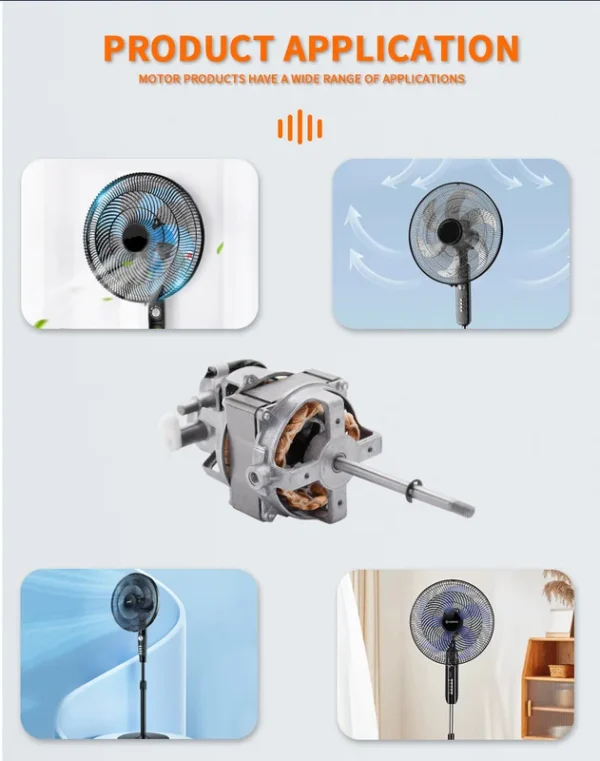 Wall Fan, LFM-02, 110V/220V, IE3, 7120mm - view 3