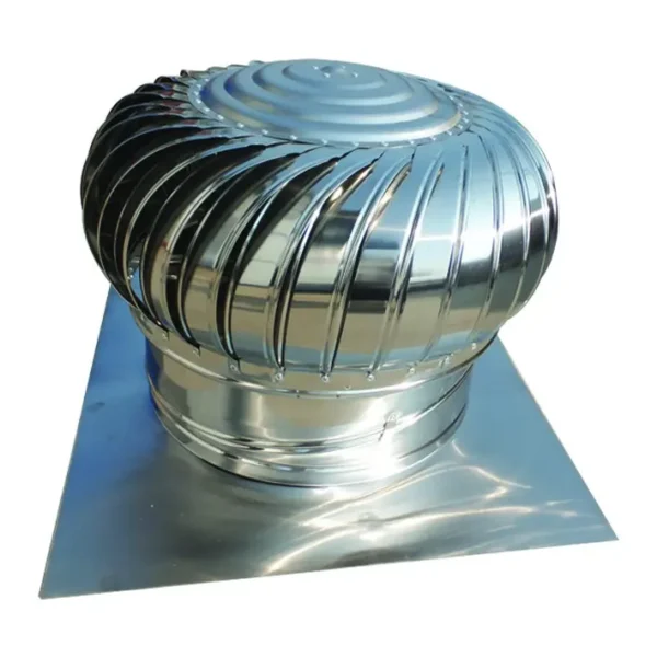 Wall Fan, Roof, No power, Stainless Steel