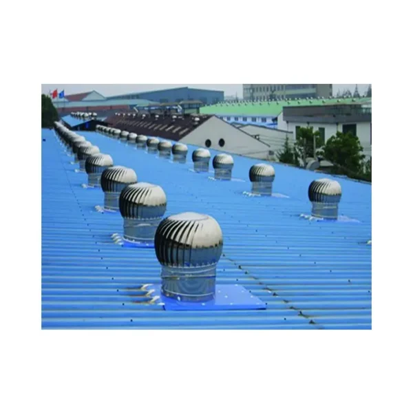Wall Fan, Roof, No power, Stainless Steel - view 6