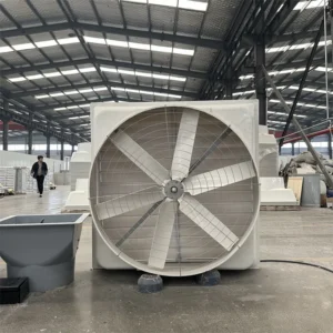Wall Fiberglass Exhaust Fan, Axial, 220~415V, Electric