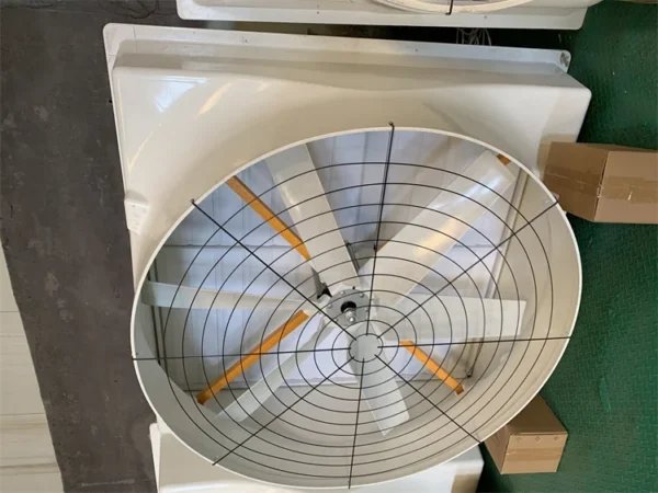 Wall Fiberglass Exhaust Fan, Axial, 220~415V, Electric - view 4