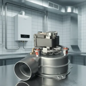 Wall Hung Gas Boiler, 220V, 35W, 1850RPM, Centrifugal