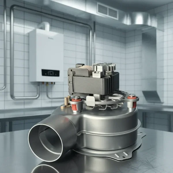 Wall Hung Gas Boiler, 220V, 35W, 1850RPM, Centrifugal