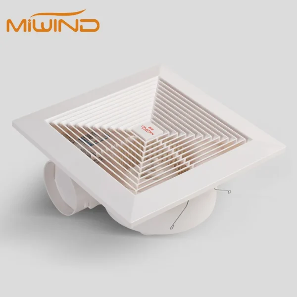Wall Mount Exhaust Fan, Copper, Plastic, 3-Year - view 2