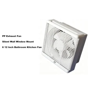 Wall Mount Exhaust Fan, ROHS, A.C. Source, plastic