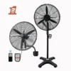 Wall Mount Oscillating Fan, Electric Power