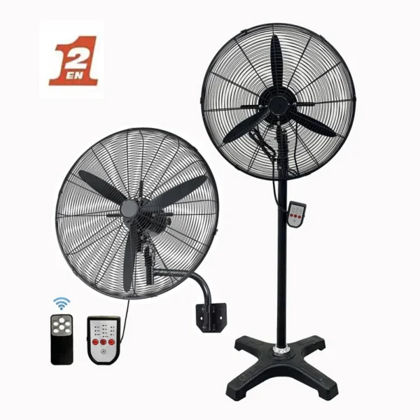 Wall Mount Oscillating Fan, Electric Power