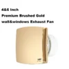 Wall Mount Ventilation Extractor, 110V, 105CFM, Electric