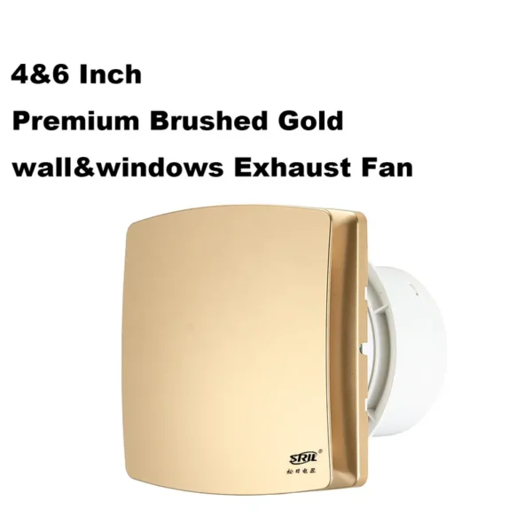 Wall Mount Ventilation Extractor, 110V, 105CFM, Electric