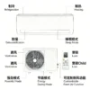 Wall-mounted Air Conditioner, 220V-50Hz, R410A, 700W - view 3