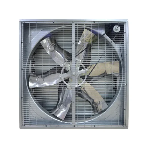 Wall-mounted Axial Exhaust Fan, 1250mm, 380V/220V, Stainless