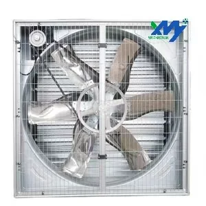 Wall-mounted Axial Exhaust Fan, 1250mm, 380V/220V, Stainless - view 2