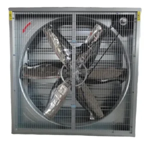 Wall-mounted Axial Exhaust Fan, 1380mm, 380V/220V, Stainless