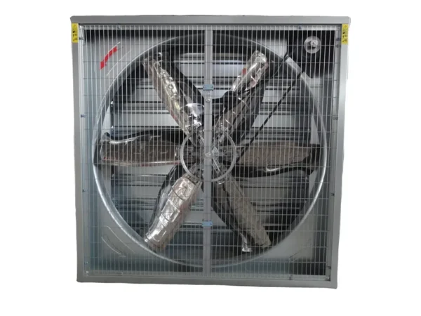 Wall-mounted Axial Exhaust Fan, 1380mm, 380V/220V, Stainless