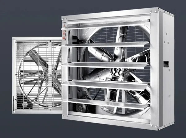 Wall-mounted Axial Exhaust Fan, 80cm, 220V/380V - view 5