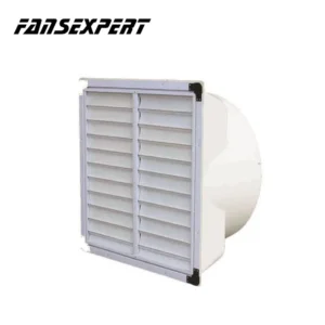 Wall-mounted Axial Exhaust Fan, CFM, 220 V, Electric