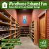 Wall-mounted Axial Exhaust Fan, Waterproof, Brushless, Solar - view 5
