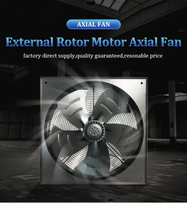 Wall Mounted Axial Fan, 12inch, 300mm - view 6