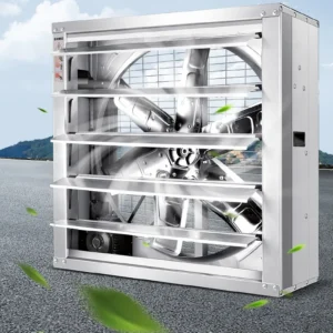 Wall-mounted Axial Fan, 138cm, 220 V, Electric
