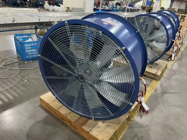Wall-mounted Axial Fan, 220V, 500mm, 40dB - view 4